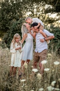 Rugby family photographer – playful park session