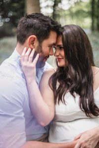 intimate couples portrait – Rugby photographer